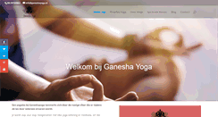 Desktop Screenshot of ganeshayoga.nl